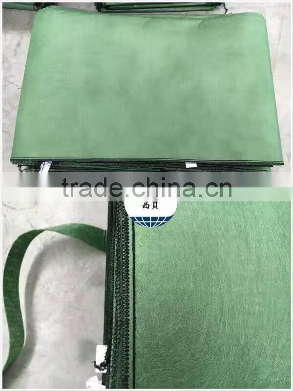 long fiber polyester geotextile bag for river slope protection