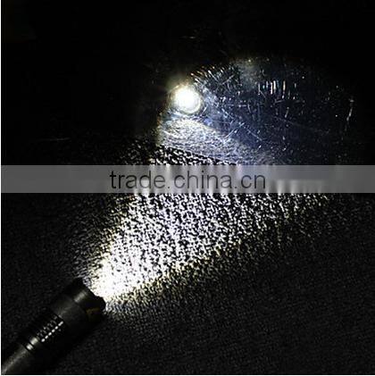 Aluminum Adjustable LED Flashlight Mini Torch 3 Light Mode C0044