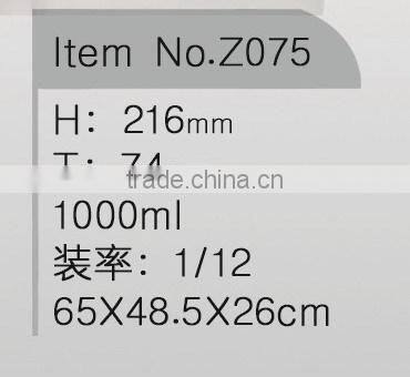 high quality hand blown glass wine decanter wine glass pitcher