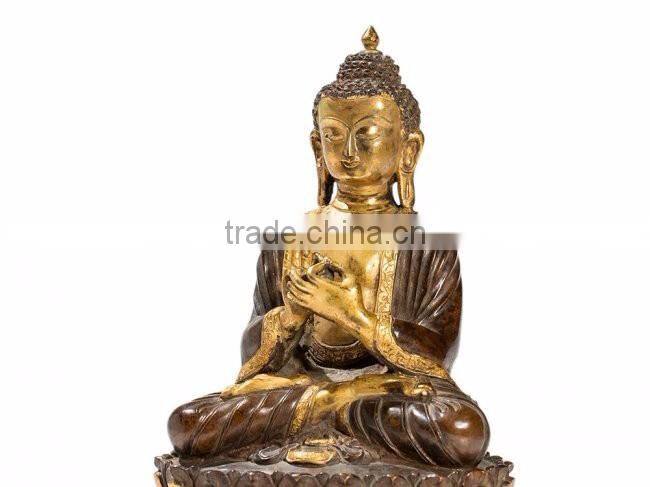 alibaba wholsale buddhism metal antique bronze buddha vairocana