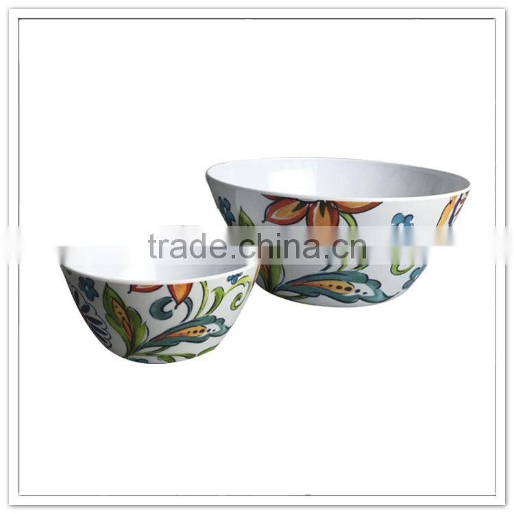 Economical melamine bowl, 2015 hot sell funny plastic pigeon nest bowl