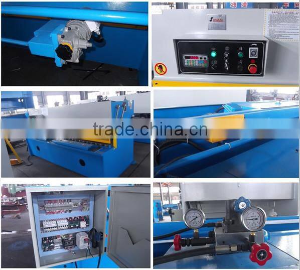 hydraulic sheet cutting machine