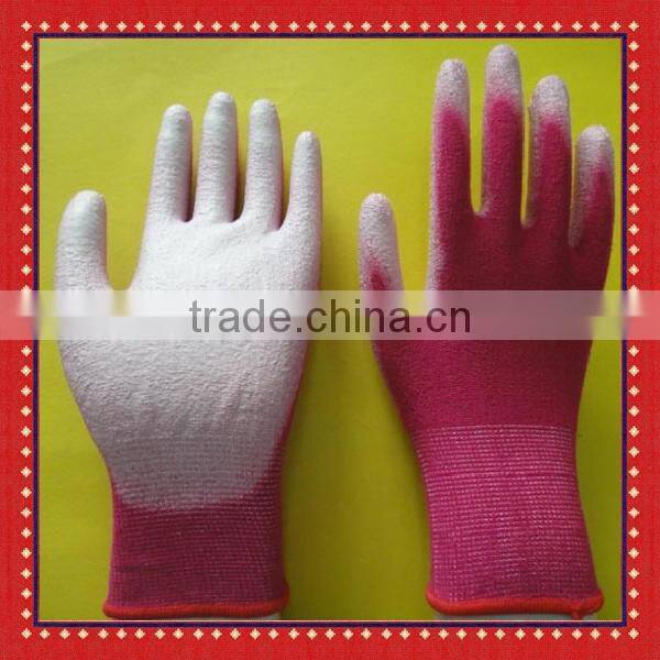 Bamboo Fiber PU Coated Gloves