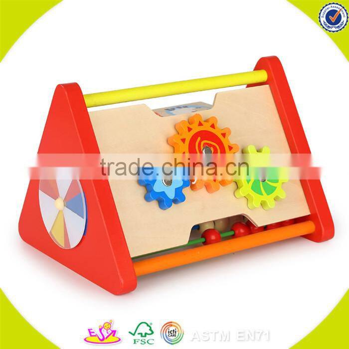 wholesale educational wooden shape sorting box toy, funny Wooden sorting box toy, colorful wooden sorting box toy W12D017