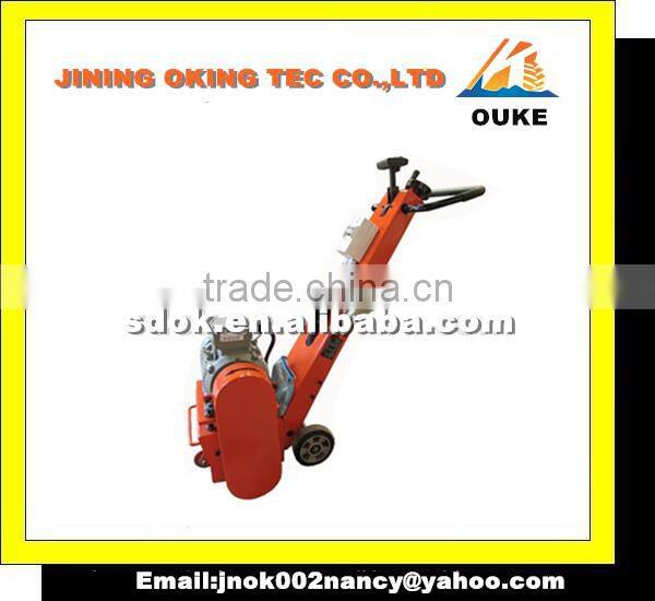 OKX-300E Concrete road planer concrete floor surface scarifying,Electric asphalt floor scarifying machine