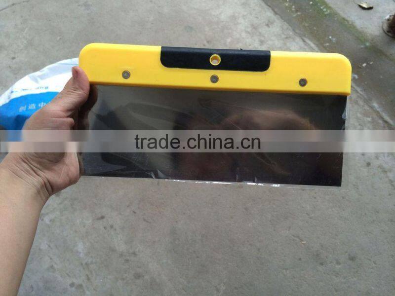 Stainless steel Scraper with double color handle