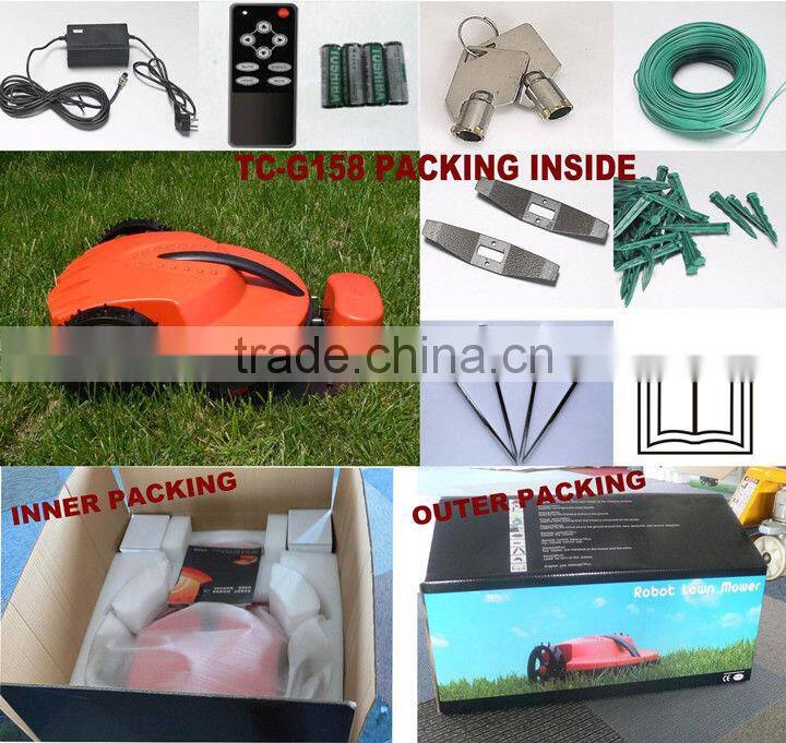 lead-acid battery cutting width 28cm intelligent slope mower, high efficiency gardening tool