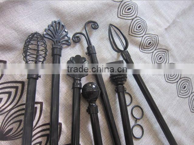 2015 good quality finials for curtain rod