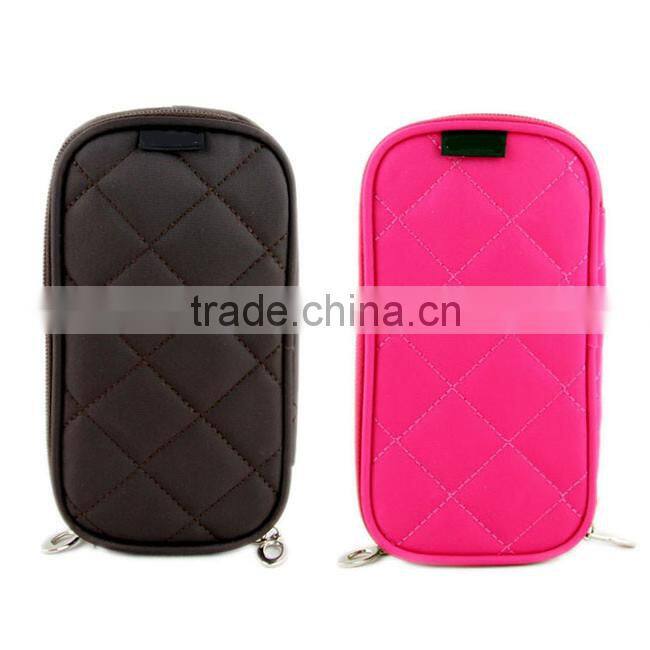 Fashion Custom Zipper Pencil Bag With Cpmmpartment