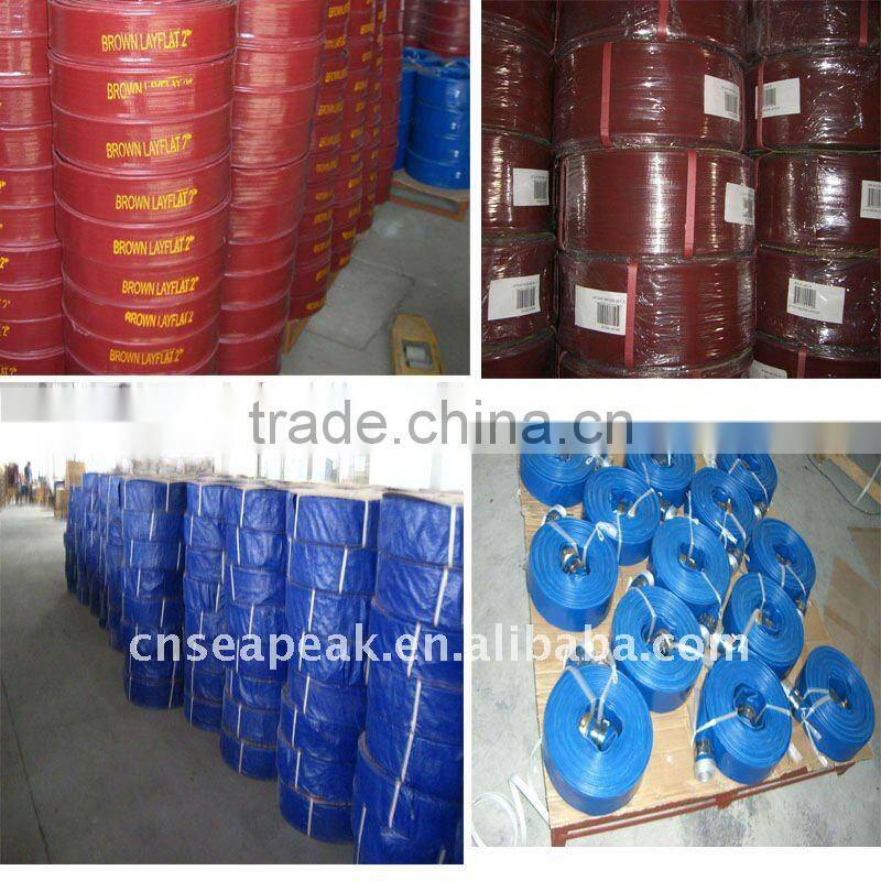high pressure pvc layflat hose