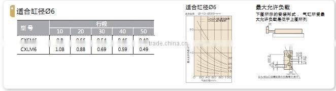 CXS-Series-Twin-Rod cylinder hydraulic with high quality