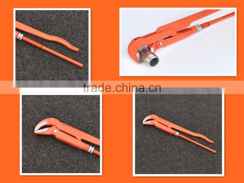 1'' High quality hand tools American type pipe wrench from China factory