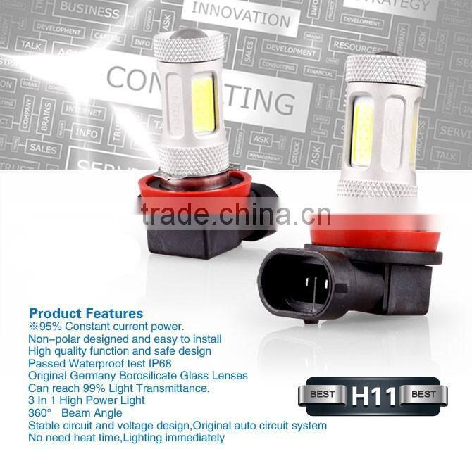Auto parts LED Foglight Lamp High Power 80W Led Fog Lamp H11 6000k White