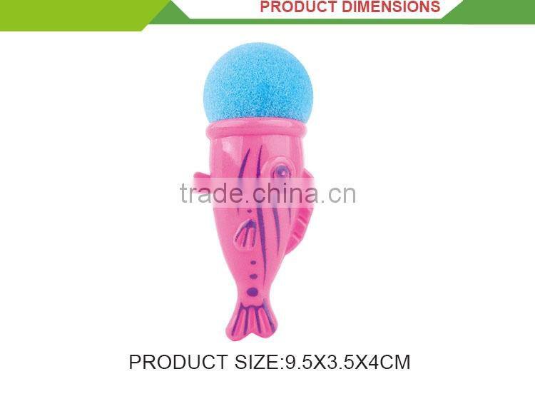 wholesale cheap elastic force children small plastic toy fish