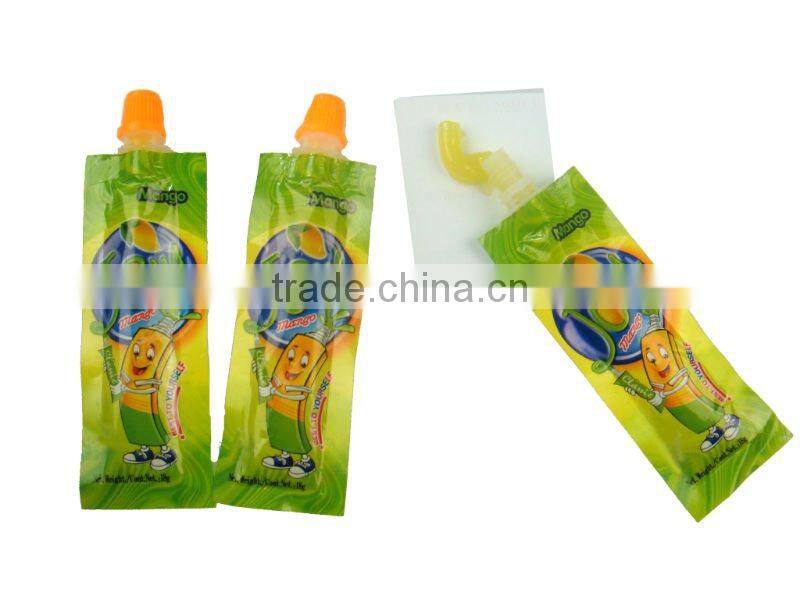 Toothpaste Shape Packing with Jelly Juice