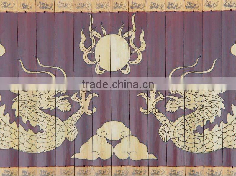 bamboo painting handicraft