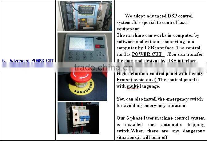 crystal glass laser engraving machine welding paper card cutter