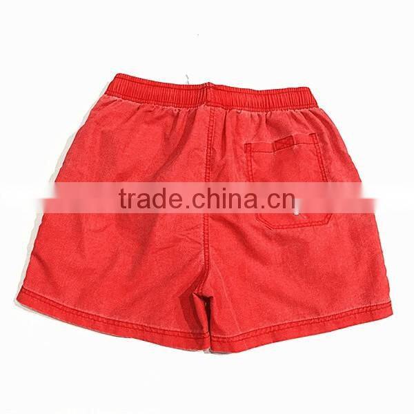 2016 Fashion Washed Casual Short Track Pants