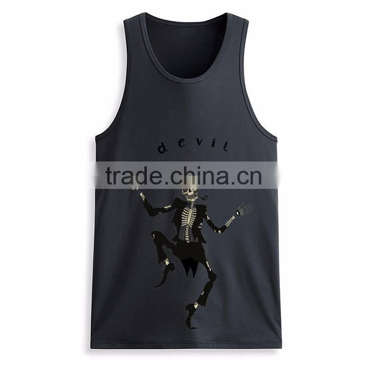 Bulk Printing Cheap Design Your Own Mens Bodybuilding Funny Sport Gym Tank Top