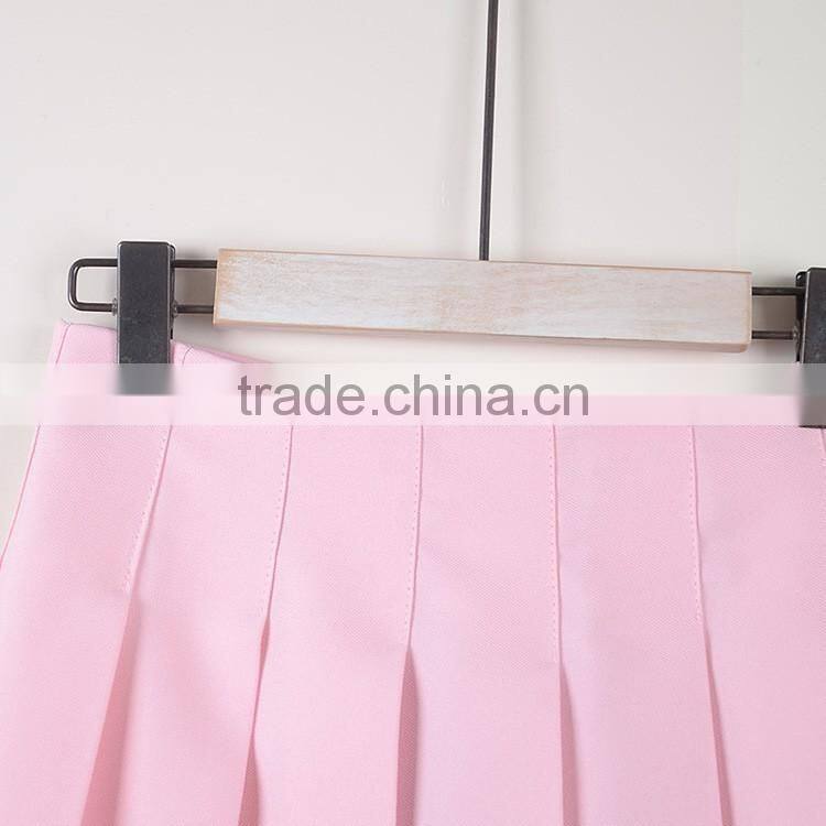 china latest A-line pleated skirt dress,oem customize casual women umbrella skirt