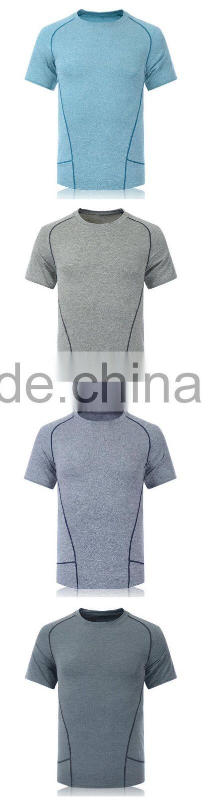 Summer Comfortable Slim Fit Short Sleeve Cotton Shirt Print Bulk T shirt Plain