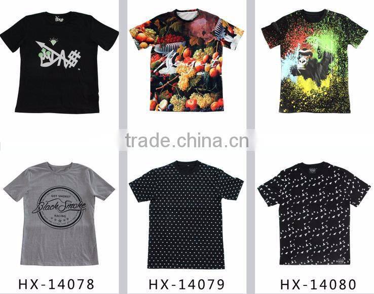 Custom high quality Hip Hop Light weight oversized Longline blank couple T-shirt