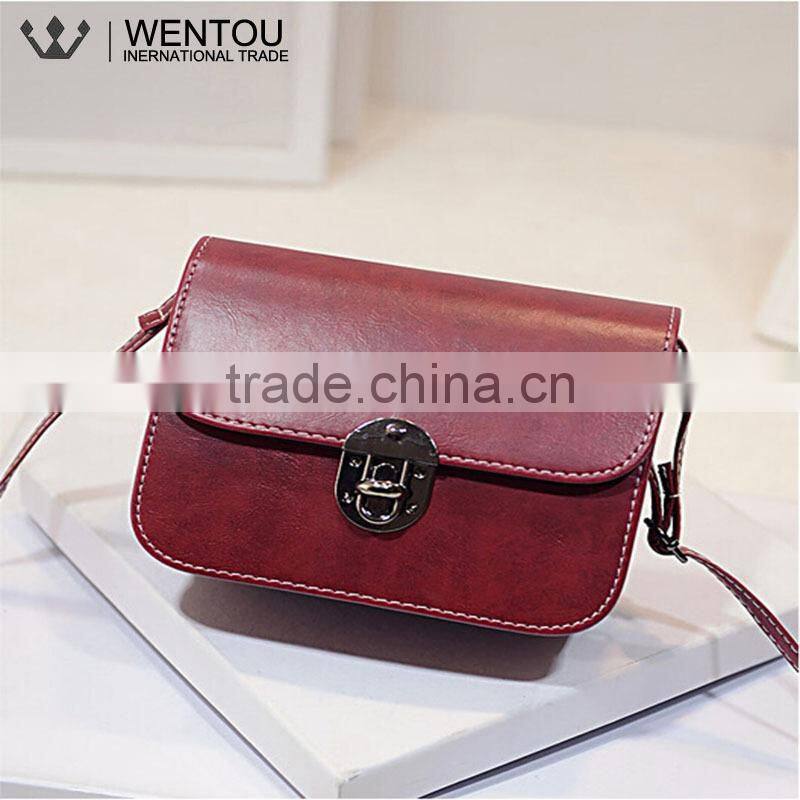 New Design Fashion Girls Leather Satchel