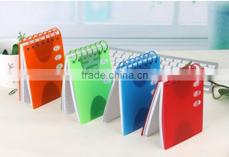 PP hollow cover small notebook wire-o binding memo pad