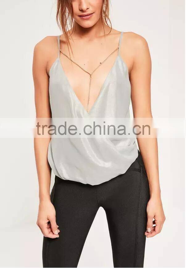 Fashion V-neck Camis Tops Women Elegant Tank tops Summer Female Party beach Crop tops