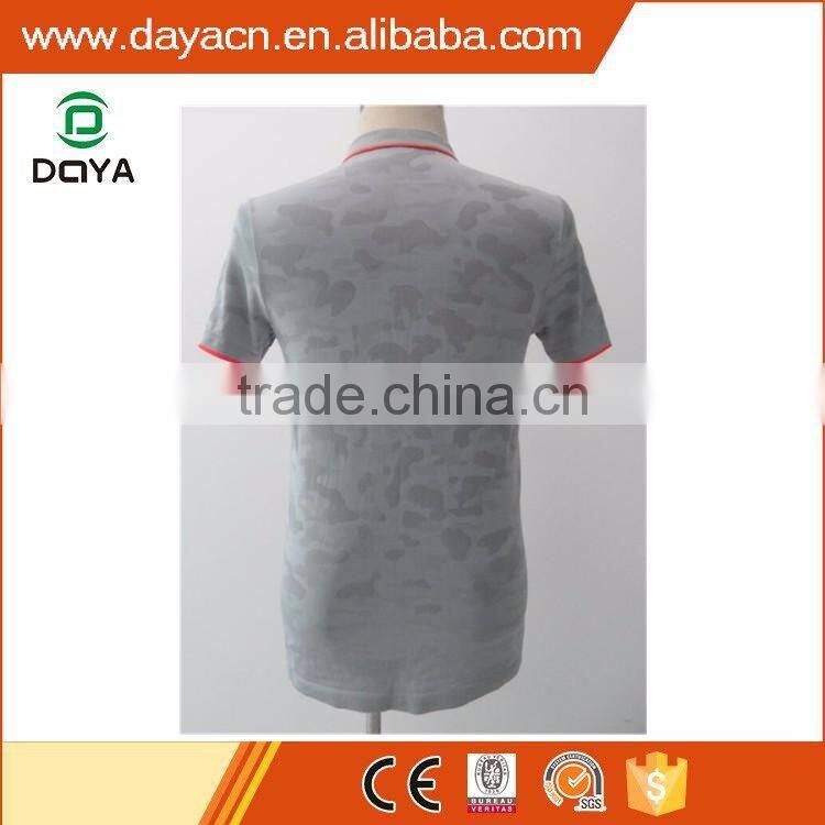 Customize jacquard Men Short Sleeve seamless T-Shirts