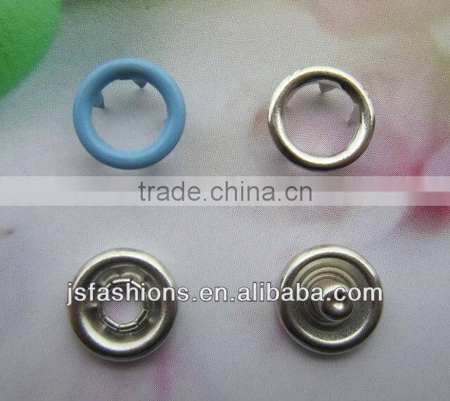 high quality PaPa baby clothing brass 4 part ring prong snap fastener