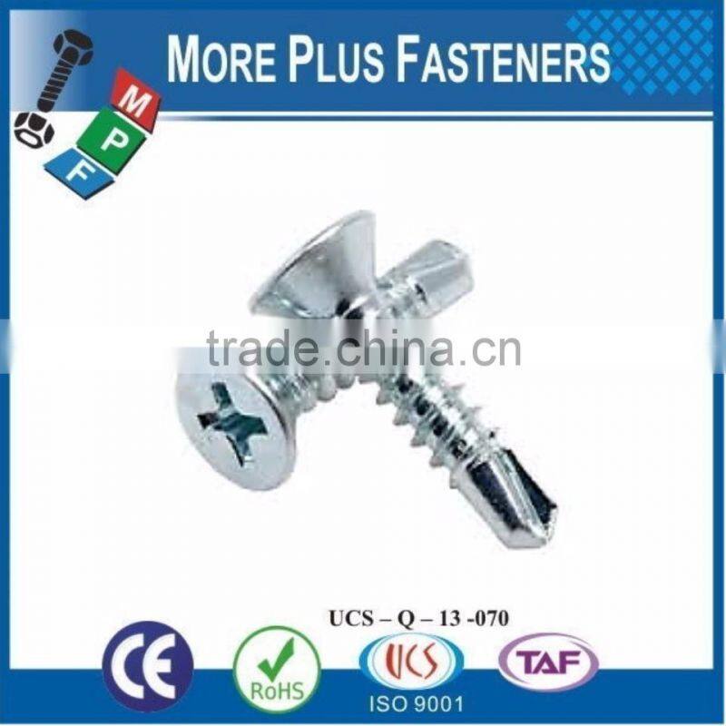 Made in Taiwan Funnel Head Self Drilling Screw