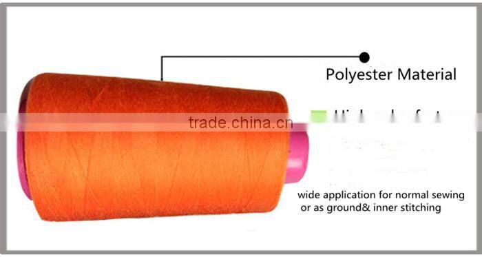 Super quality hot-sale bulk sewing thread polyester