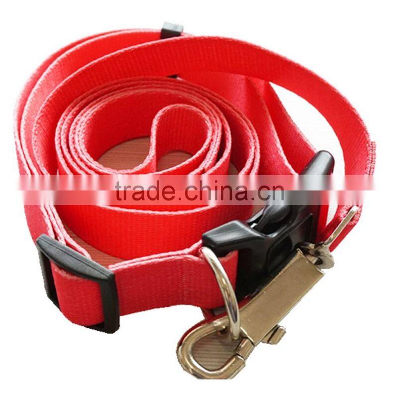 Soft nylon webbing for dog collar and leash