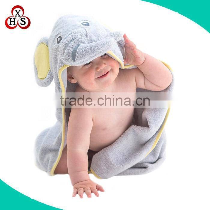 Wholesale baby animal towel with hood frog baby towel