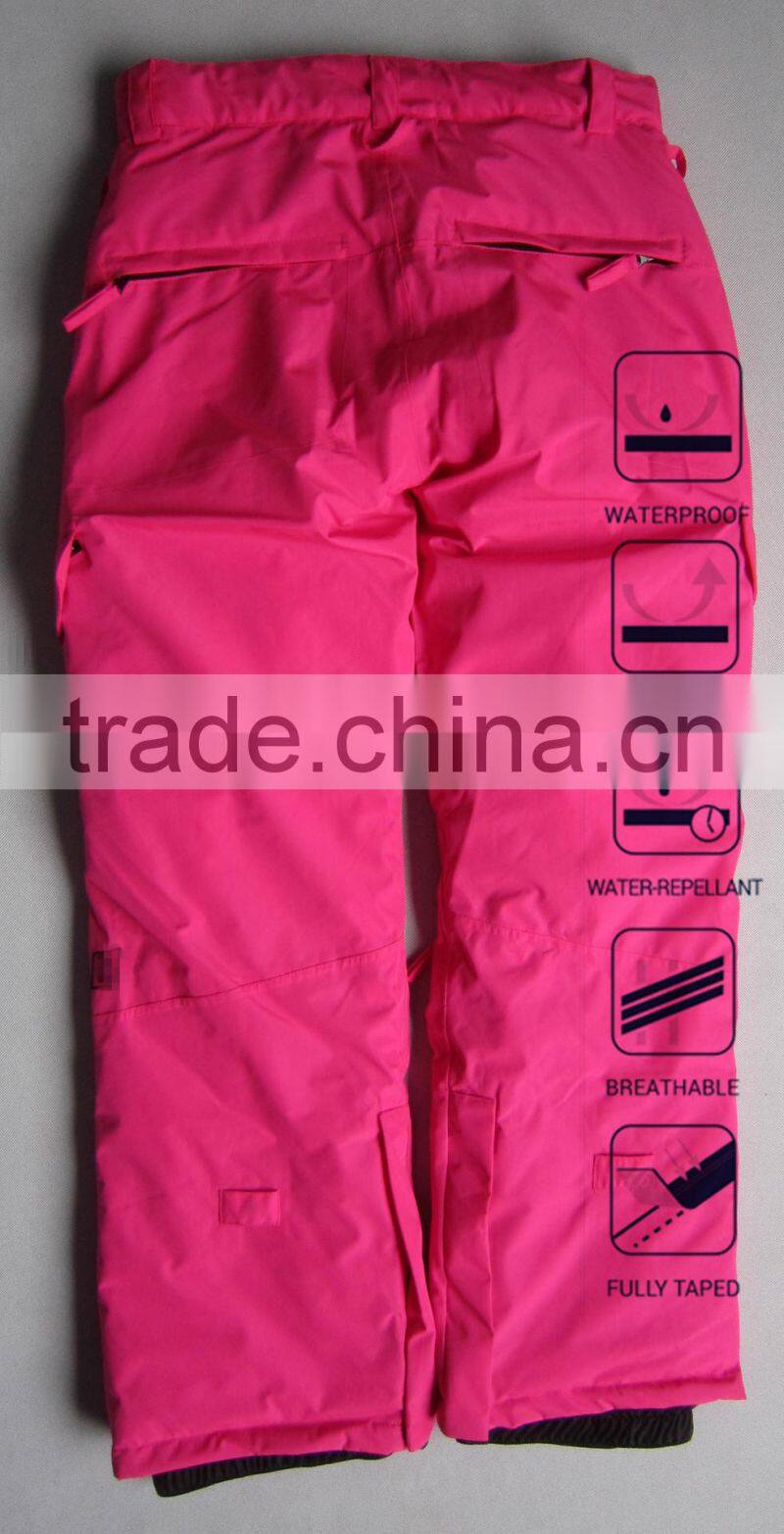 2016 Warm Winter Girls Sports Pants for woman