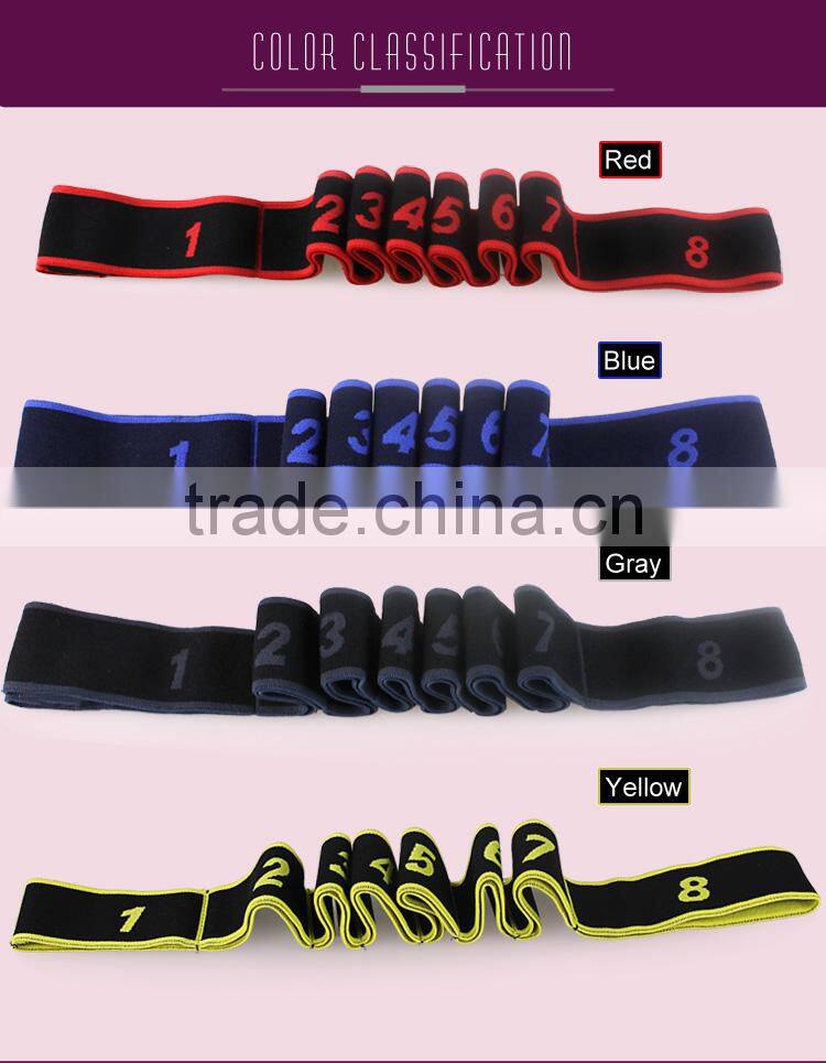 2017 Elastic dancing bands / Latin resistance band, yoga fitness for assist body building