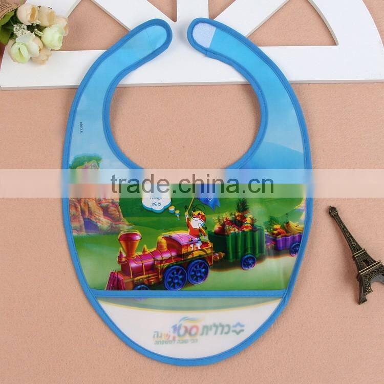cartoon printed waterproof saliva towel feeding bib baby infant lunch bib