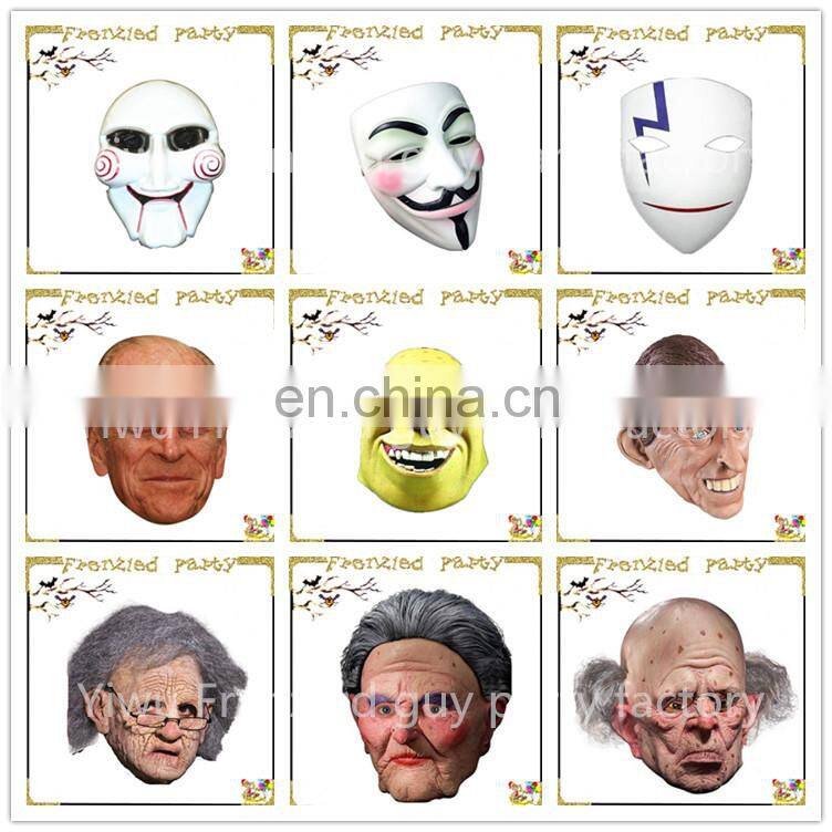 New arrival two color vendetta party plactic mask
