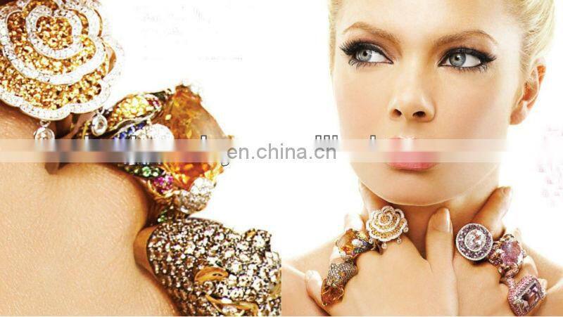 latest gold finger ring designs for girls jewelry with big diamond