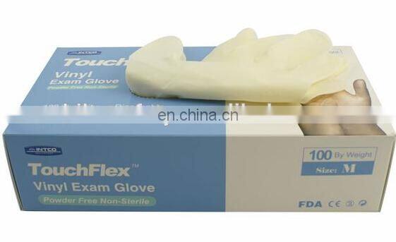 Disposable Medical /surgical gloves with white color