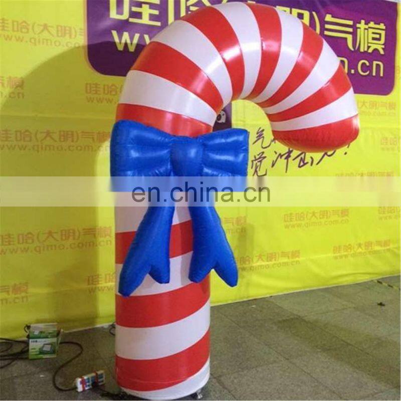 Large inflatable Christmas candy stick for Xmas Decoration sam yu 6666
