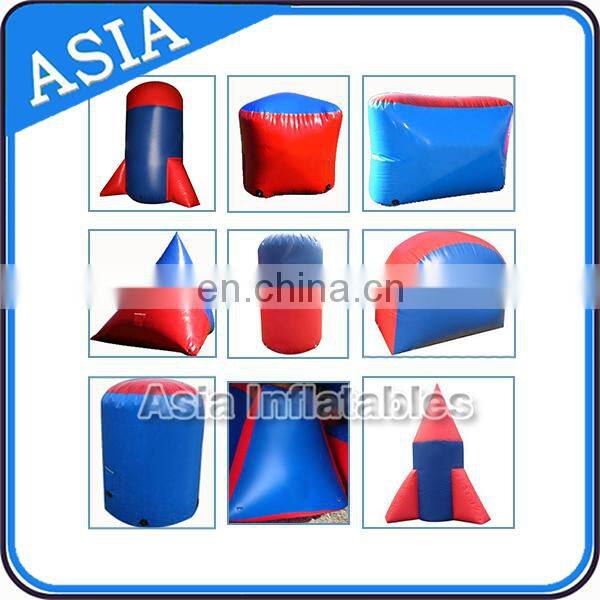 Inflatable Paintball Game / Inflatable Cs Bunkers For Outdoor Cs Game