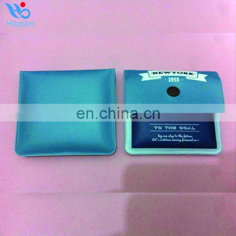 8*8CM Light the convenient portable aluminium eva pocket ashtray