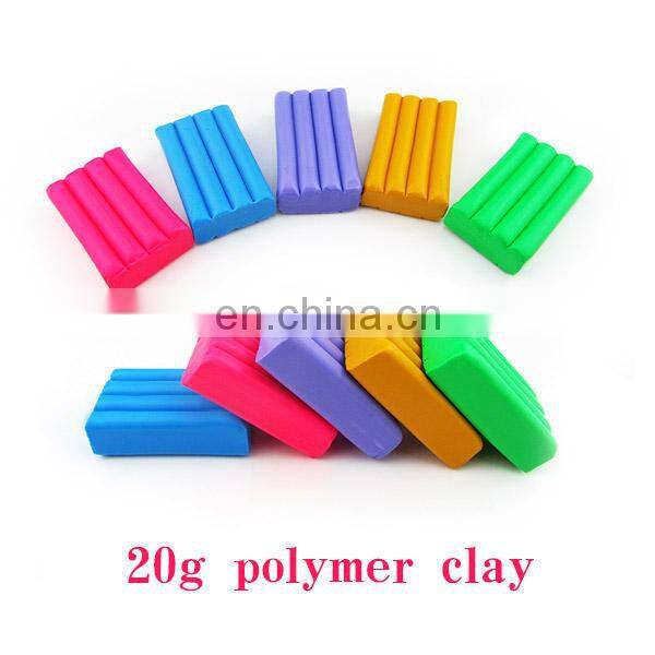Baked 20g China colorful Polymer Clay