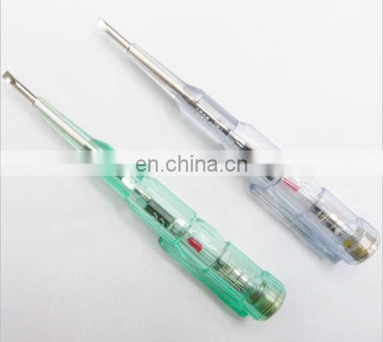 Voltage tester screwdriver for electronic
