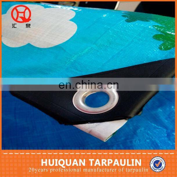 PE Material 10 x 10 mesh PE tarp