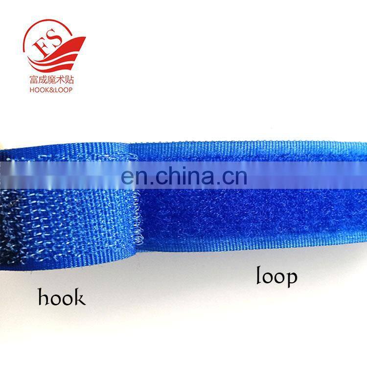 China factory flexible  stitching or  welding hook loop buckle strap with custom rubber
