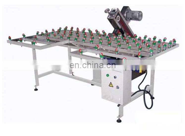 High efficiency glass straight line edging machine