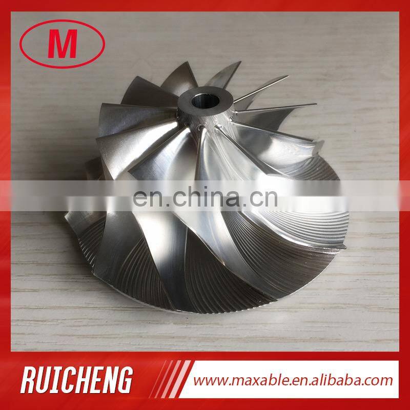 TD05H 20G upgrade 52.56/73.04mm 11+0 blades high performance turbocharger aluminum 2618/milling/ Billet compressor wheel